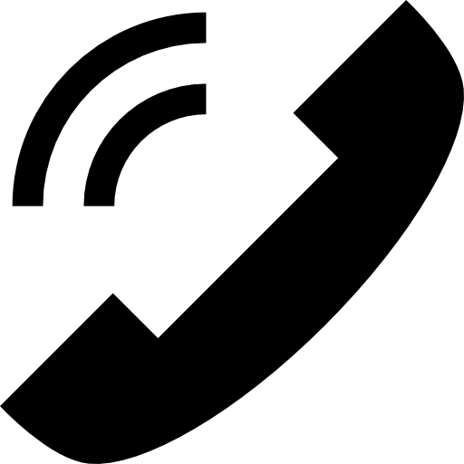 電話 Basic Straight Filled icon
