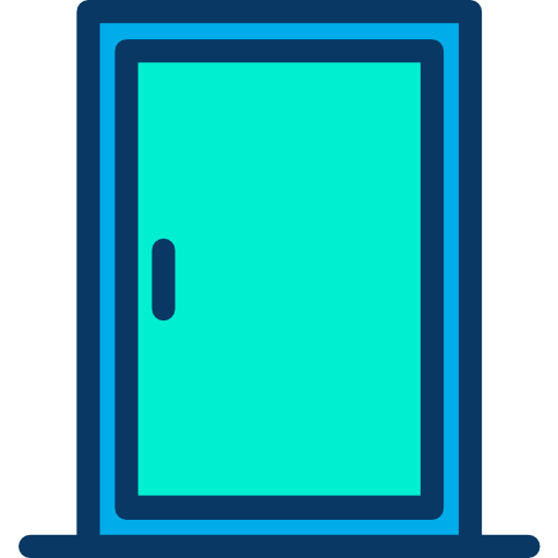 ドア Kiranshastry Lineal Color icon