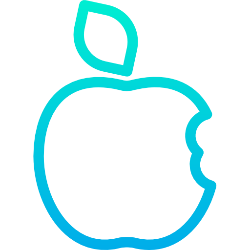 apfel Kiranshastry Gradient icon