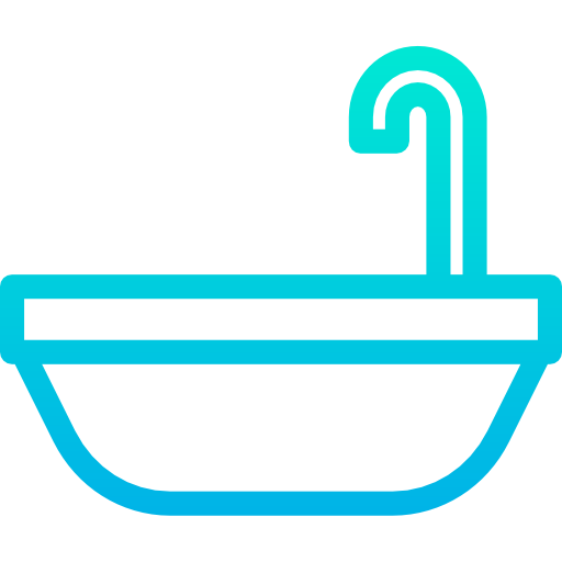 vasca da bagno Kiranshastry Gradient icona