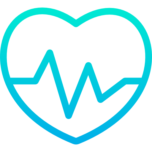 cardiograma Kiranshastry Gradient icono
