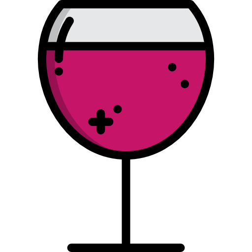 vino itim2101 Lineal Color icono
