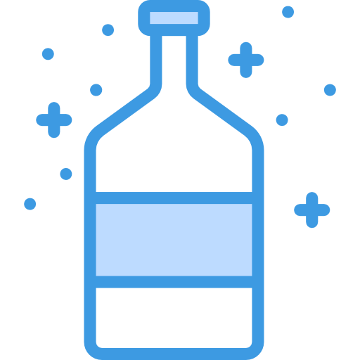 Bottle itim2101 Blue icon