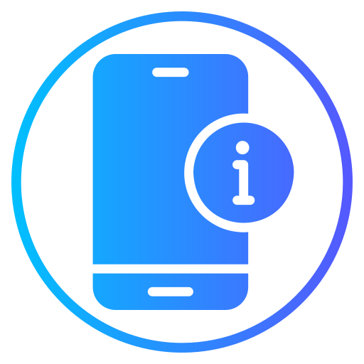 smartphone Generic gradient fill Ícone