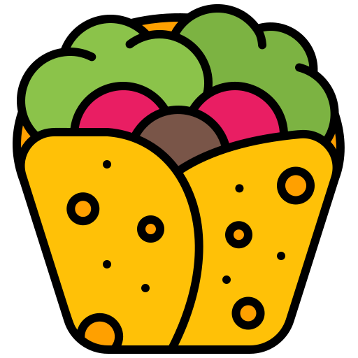 burrito Generic color lineal-color icona