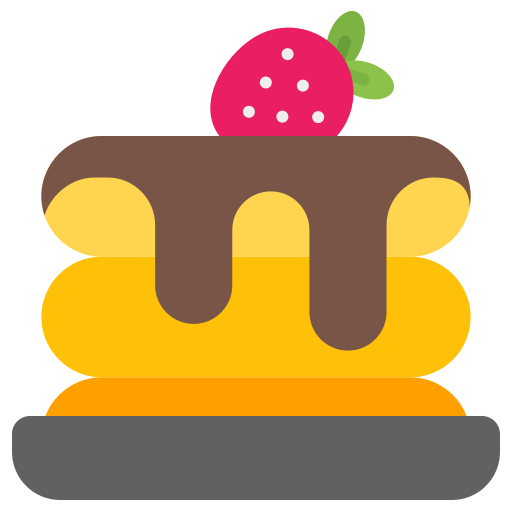 pancake Generic color fill icona