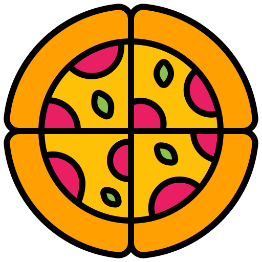 Пицца Generic color lineal-color иконка