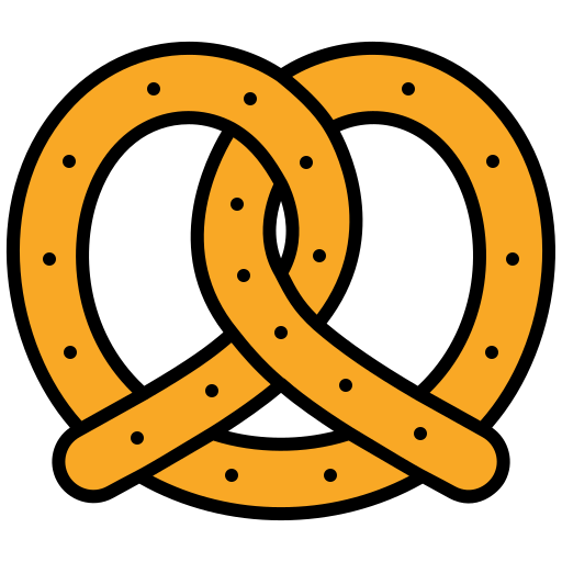 pretzel Generic color lineal-color icona