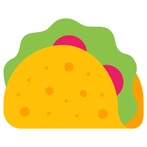 tacos Generic color fill icona