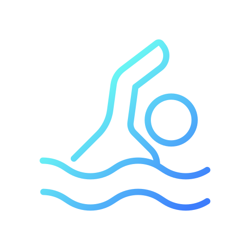 schwimmen Generic gradient outline icon