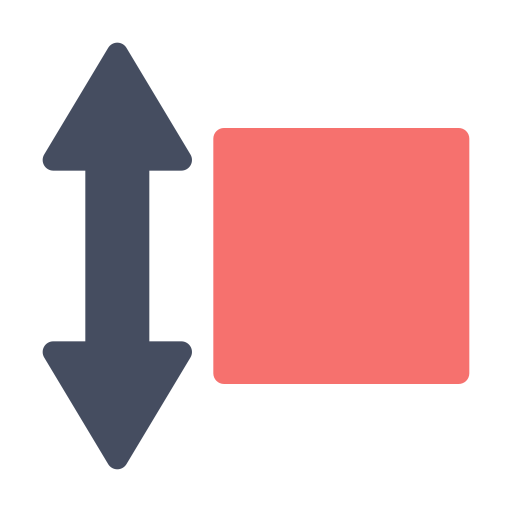 Height Generic color fill icon