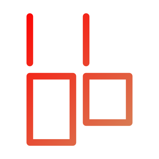 verteilen Generic gradient outline icon