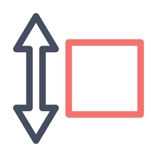 Height Generic color outline icon