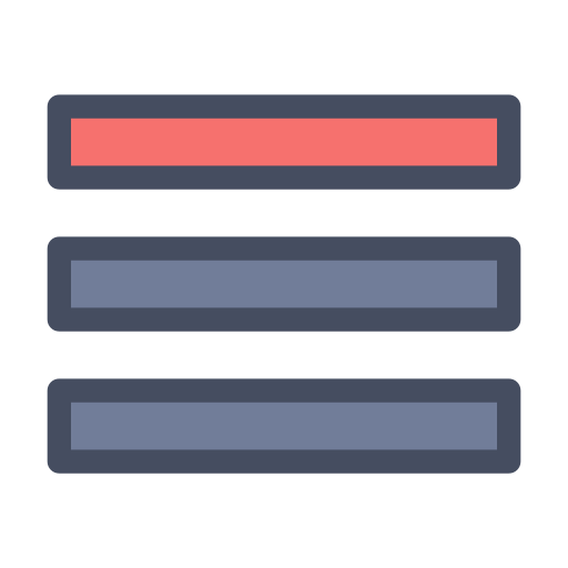 horizontal Generic color lineal-color icono