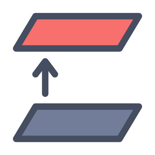 層 Generic color lineal-color icon