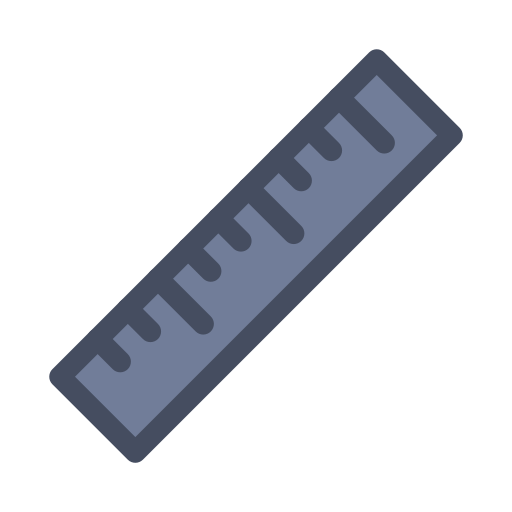 Ruler Generic color lineal-color icon