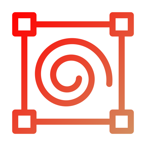 spiraal Generic gradient outline icoon