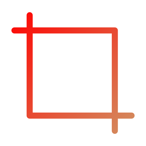 Triangle Generic gradient outline icon