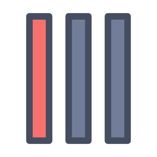 Vertical Generic color lineal-color icon