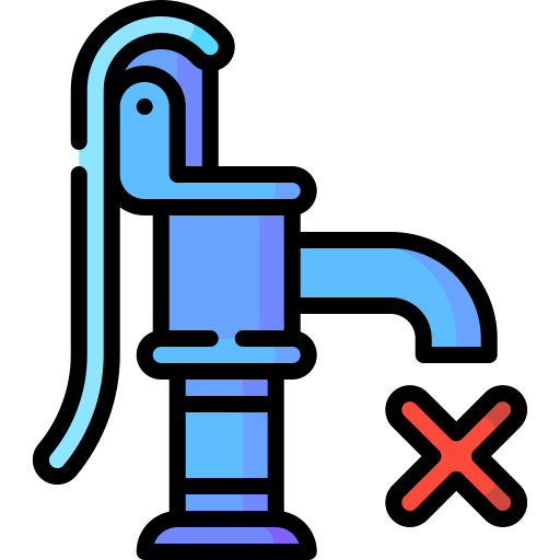 bomba de agua Special Lineal color icono