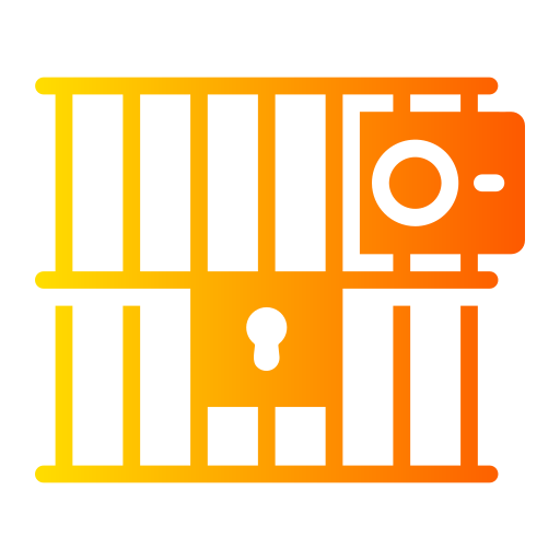 więzienie Generic gradient fill ikona