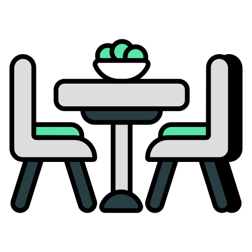 table à manger Generic color lineal-color Icône