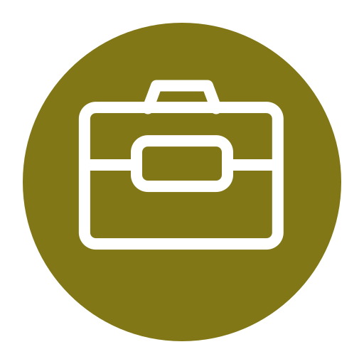 Briefcase Generic color fill icon