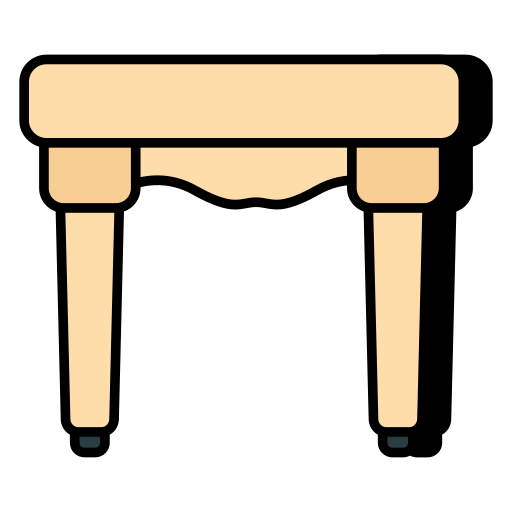 Table Generic color lineal-color icon