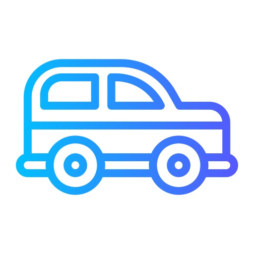 Toy car Generic gradient outline icon
