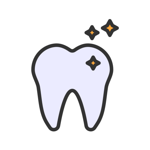 wybielanie zębów Generic color lineal-color ikona