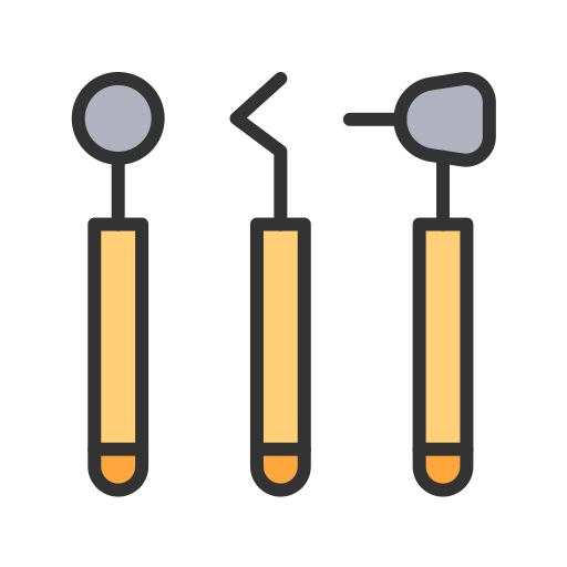 zahnarztwerkzeuge Generic color lineal-color icon