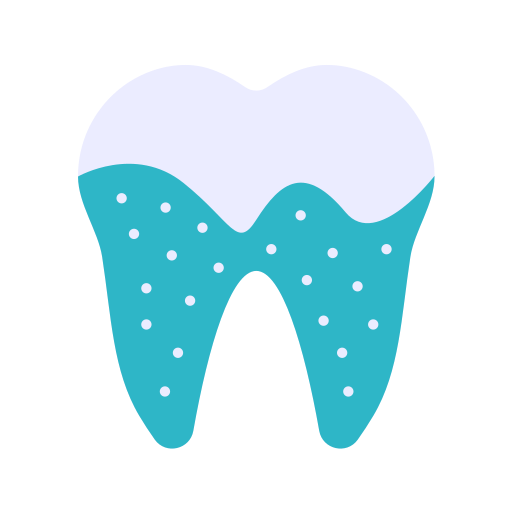 cálculo dental Generic color fill icono