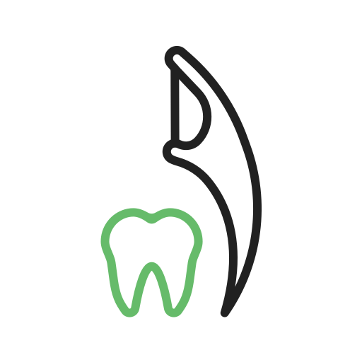 Flossing Generic color outline icon