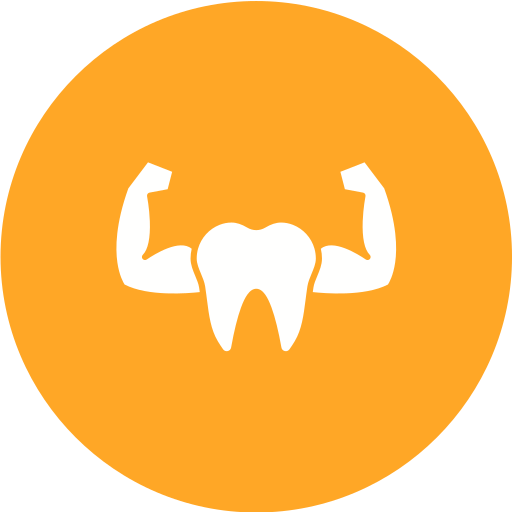 健康な歯 Generic color fill icon