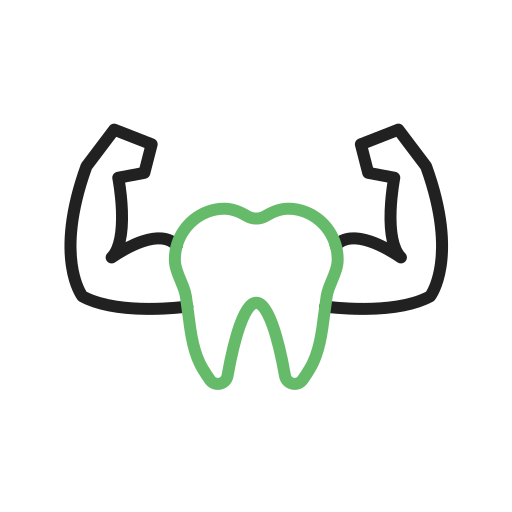 zdrowy ząb Generic color outline ikona
