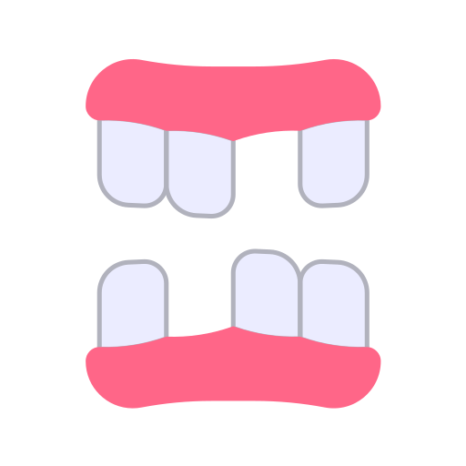 parodontoza Generic color fill ikona