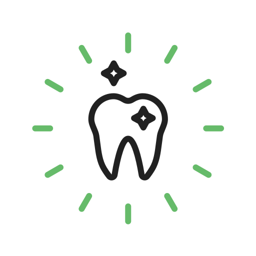 blanqueamiento dental Generic color outline icono