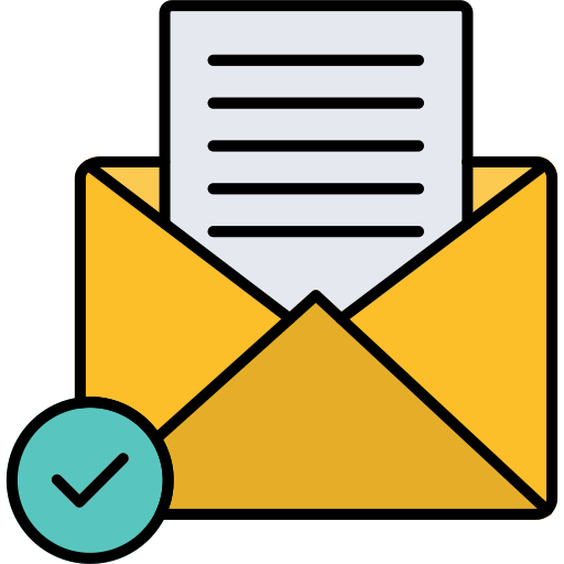 Open email Generic color lineal-color icon