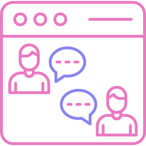 online chat Generic color outline icon