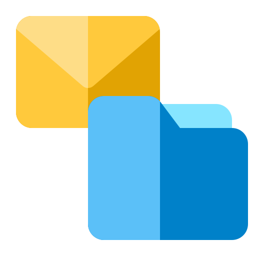 Message Generic color fill icon
