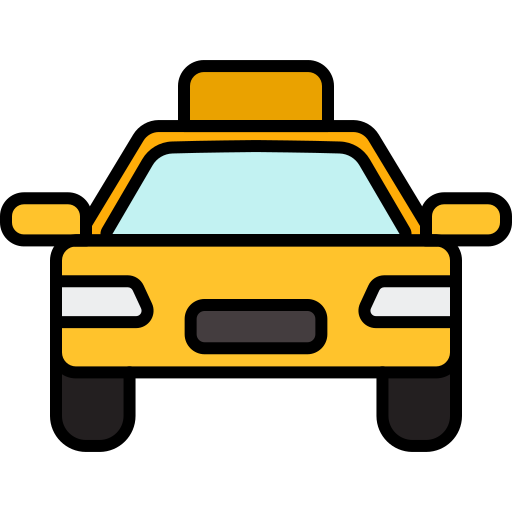 taxi Generic color lineal-color icono