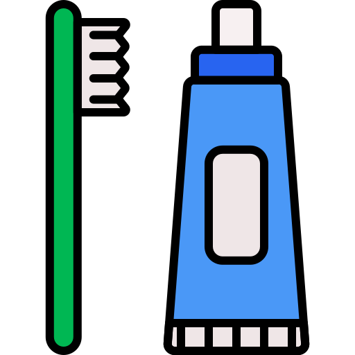 Tooth Brush Generic color lineal-color icon