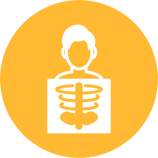 Radiology Generic color fill icon