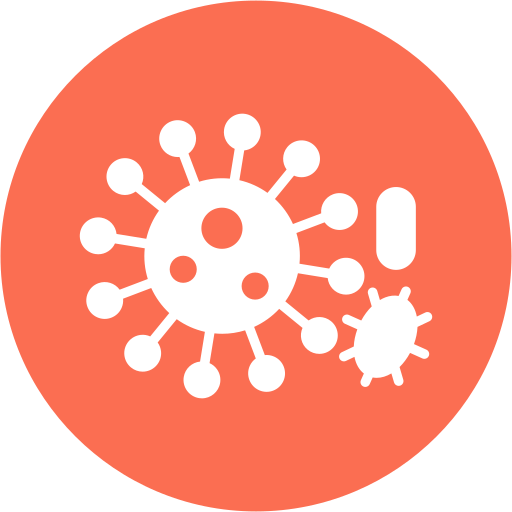 Infectious disease Generic color fill icon