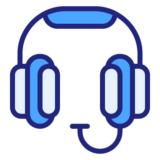 Headphones Generic color lineal-color icon