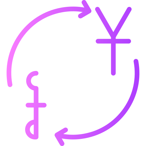 원 Generic gradient outline icon