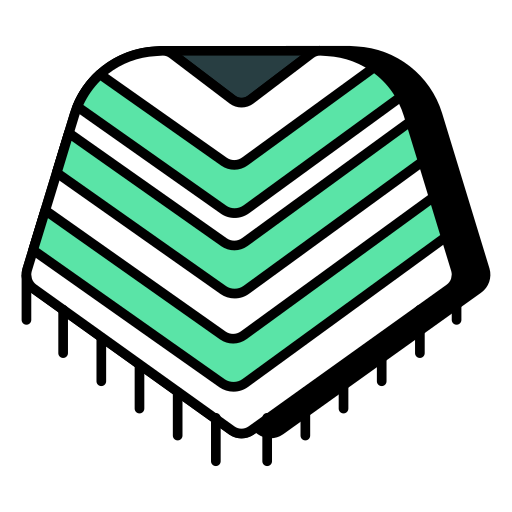 판초 Generic color lineal-color icon