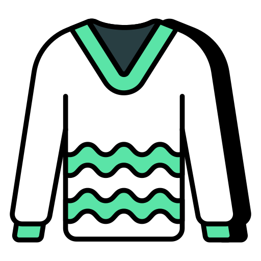 suéter Generic color lineal-color icono
