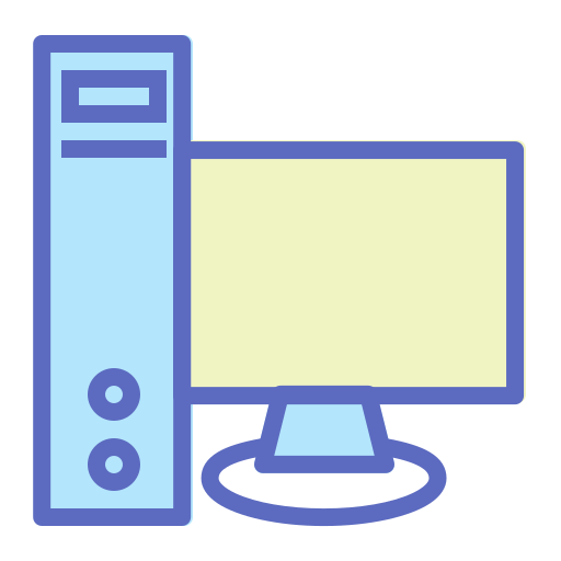 Personal computer Generic color lineal-color icon