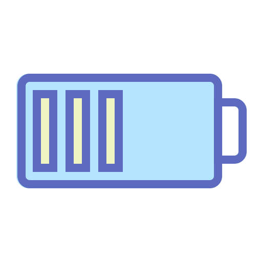 media bateria Generic color lineal-color icono